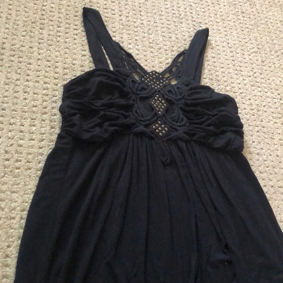 [The Buckle] Daytrip Black Crochet Tank - Picture 3 of 6